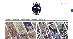 Desktop Screenshot of coque-art.com